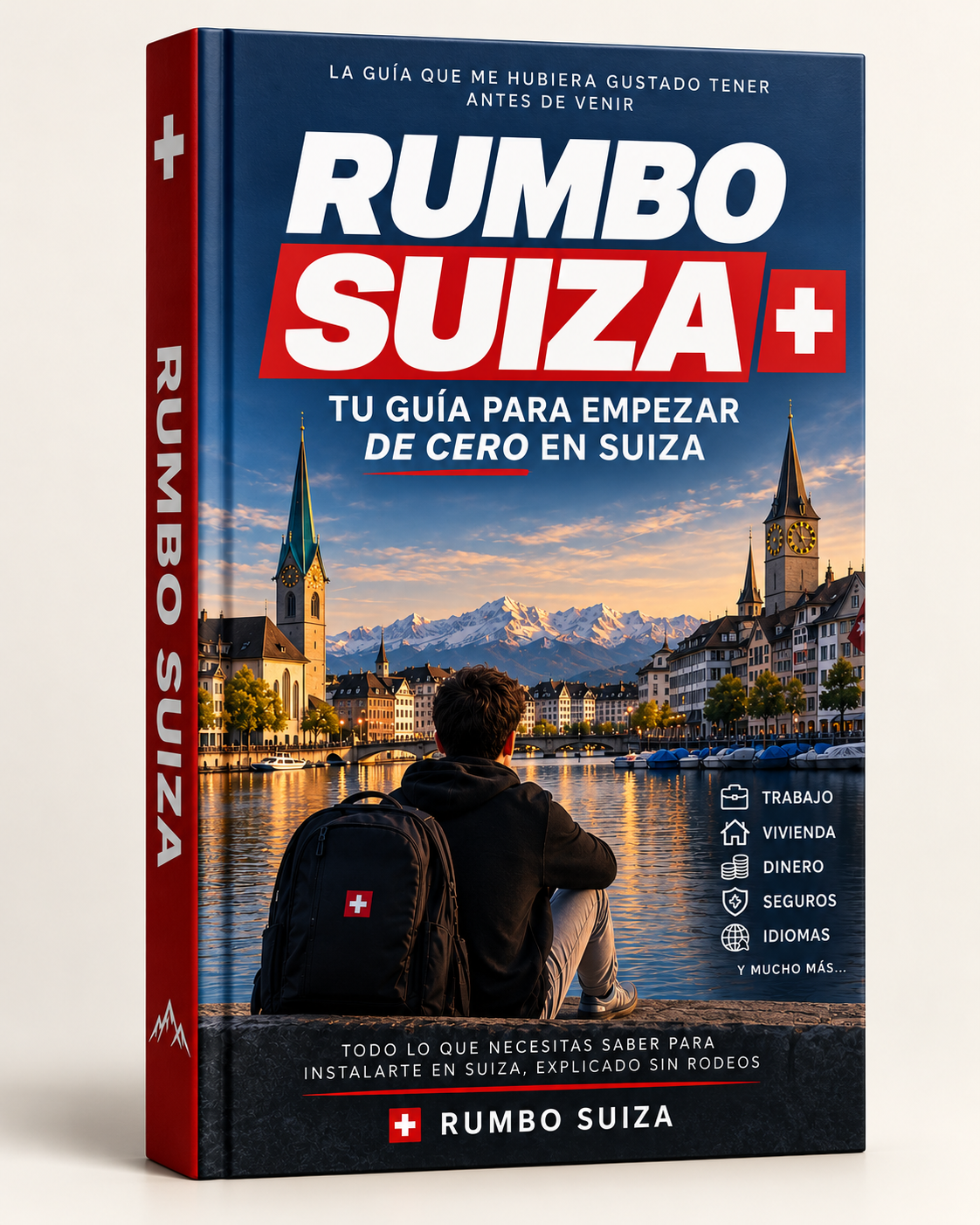 Portada renovada de Rumbo Suiza, guía para empezar de cero en Suiza